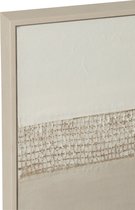 J-Line Toile Tod Canvas/Bois De Pin Mix Assortiment De 3