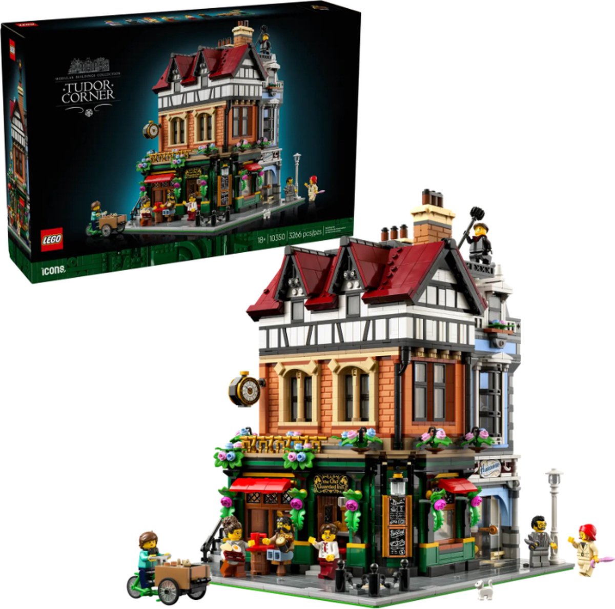 LEGO Icons 10350  Hoekpand in tudorstijl  Tudor Corner