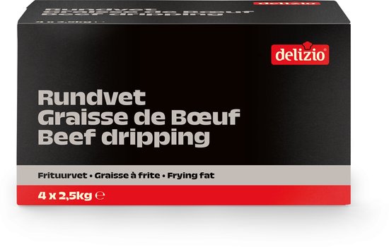 Delizio | Rundvet | Ossewit | 4 x 2.5 kg