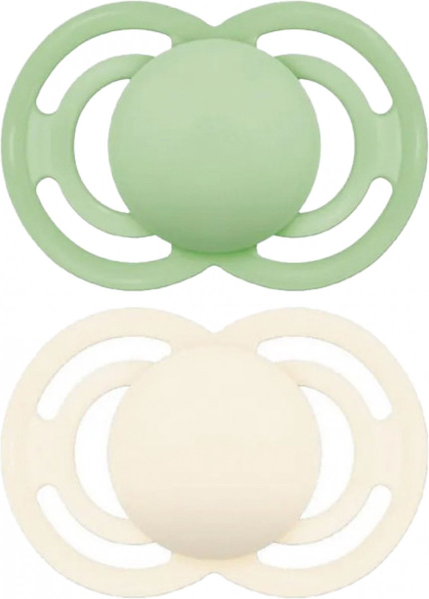 MAM 2 Fopspenen Perfect Tendance 18 Maanden en + (Kleur : Wit)