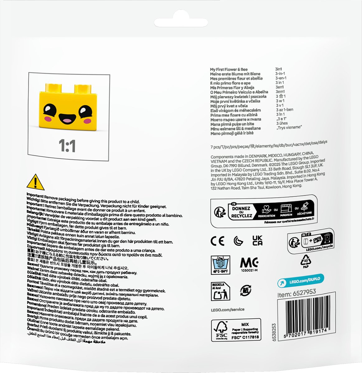 LEGO constructiespeelgoed