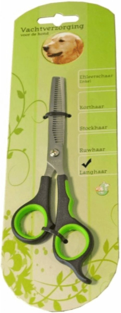 Gebr. De Boon - Effileerschaar - Enkel - Langharige dikke vacht