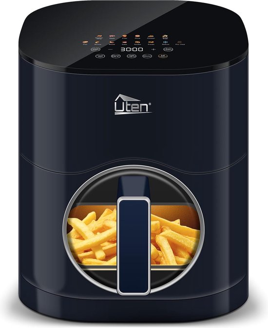 Uten Airfryer XXL 200E 5.5L Blauw 2000W Dual Blaze - Uten - €79,99