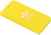 adidas bookcase walletcase hoesje flap iPhone X XS - Geel