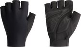BBB Cycling HighSupport - Fietshandschoenen Zomer - 10 - 25 °C - Volledige Padding - Antislip Handpalm - Unisex Wielrenhandschoenen - Zwart