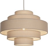 Lumidora Hanglamp 75182 - POLIGNANO - E27 - Taupe - Metaal - ⌀ 52 cm