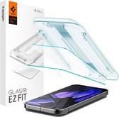 Spigen Lot de 2 films de protection d'écran adaptés pour Google Pixel 9 Pro XL – EZ Fit GLAS.tR – Tempered Glass 9H – Compatible avec les coques – Installation facile