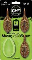 Method Feeder Shot QMF Set L - 3x30g+ Moule Feeder