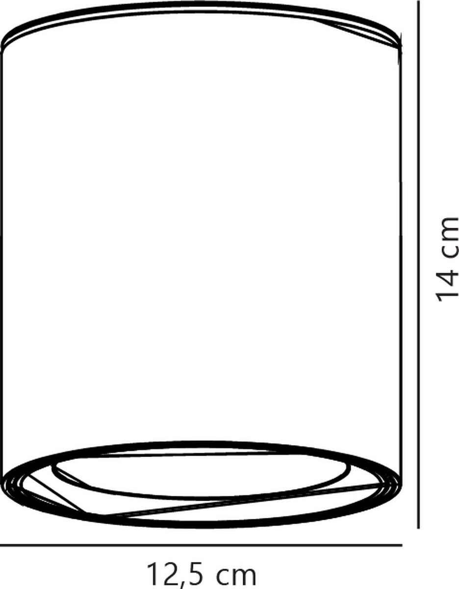 Nordlux Landon long-smart-2700 6500K-IP44-blanc
