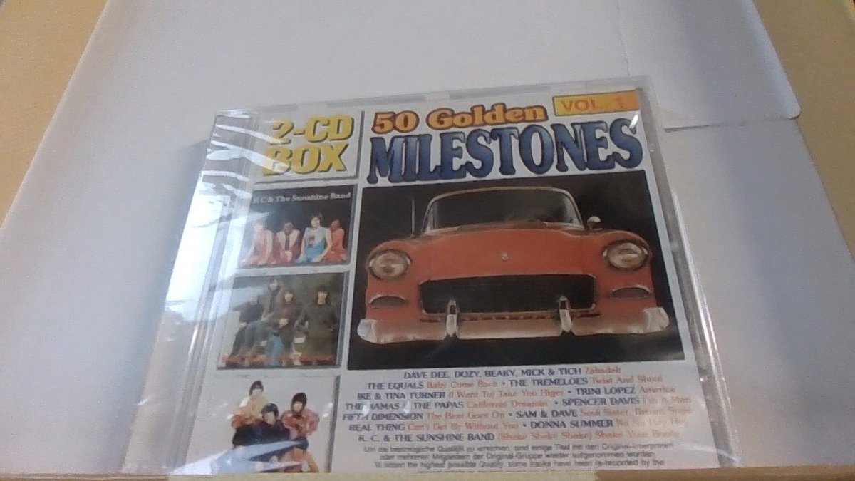 50 GOLDEN MILESTONES VOL 1 2CD BOX