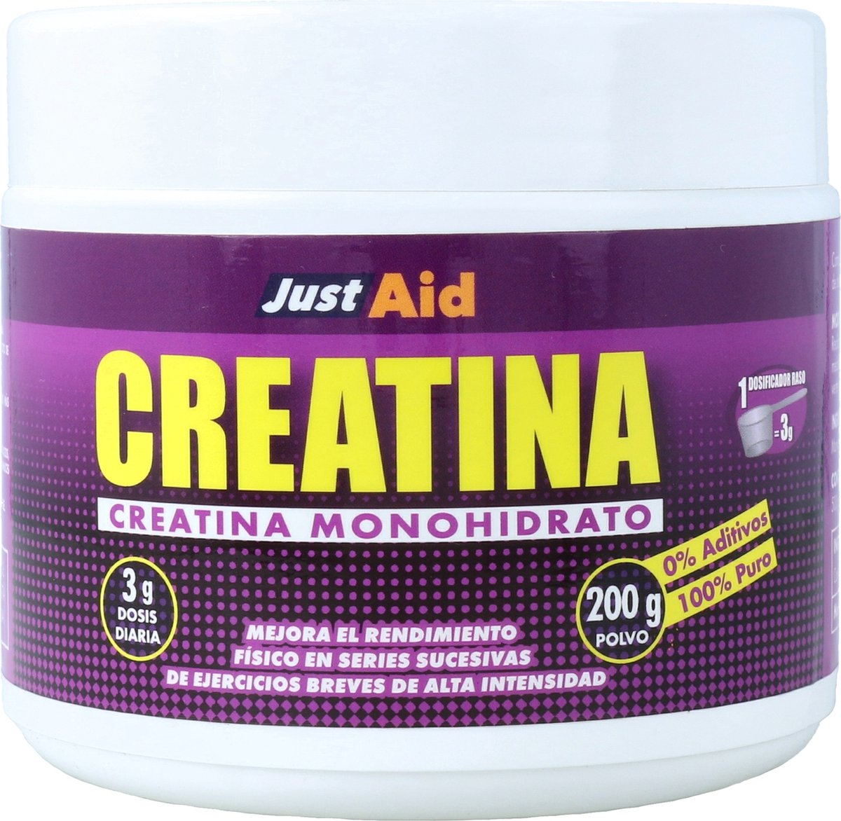 Goedkoopste Creatine monohydraat 200 g de poudre | Just Aid