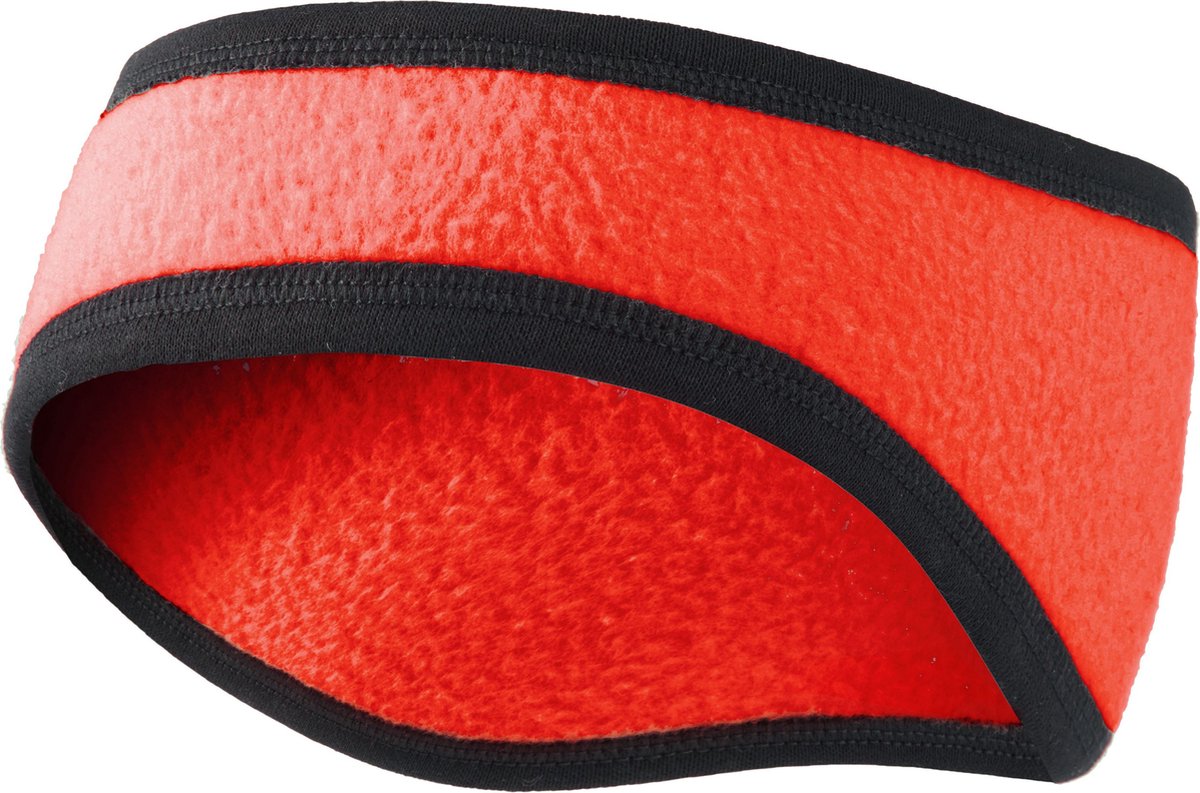 Ladeheid Herren Dames Hoofdband Oorwarmer Fleece Polyester LA-LA40-204-BA – Eén Rood