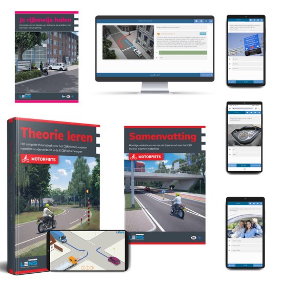 Motor Theorieboek 2026 Rijbewijs A met Maand Onbeperkt 3250  ... - cover