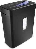 Papierversnipperaar - 13L - 8 A4 vellen - Creditcard Vernietiger - Zwart - Vivid Green
