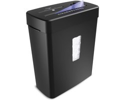 Papierversnipperaar - 13L - 8 A4 vellen - Creditcard Vernietiger - Zwart - Vivid Green