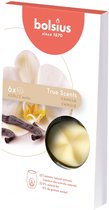 Bolsius - True Scents - Wax melts - 6 stuks per verpakking - Vanille