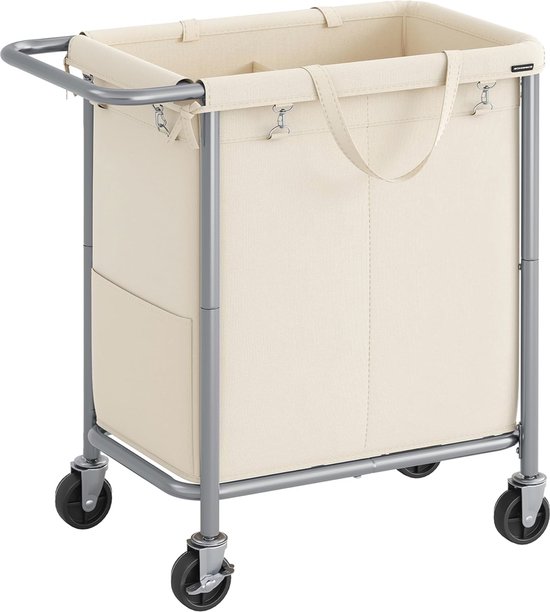 Vuile wasmand met 2 vakken - Duurzaam en praktisch voor efficiënt