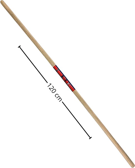Synx Tools Bezemsteel 120cm - 24mm dik - Bezems / Zaalveger steel - Bodembewerkers - Borstels - Steel 120cm van Synx Tools — afbeelding 3