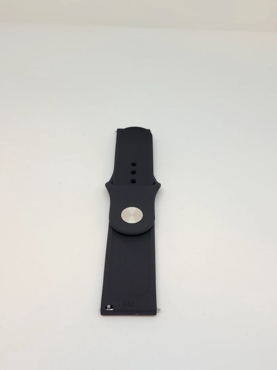 Jumada's - Sport band geschikt voor Galaxy Watch - zwart - 45mm 46mm