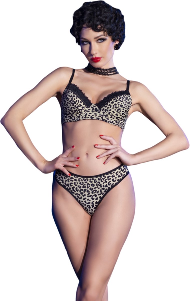 Goedkoopste CHILIROSE - CR 4727 BIKINI 2 DELIG WILDCAT S | LINGERIESET | SEXY LINGERIE | EROTISCHE LINGERIESET