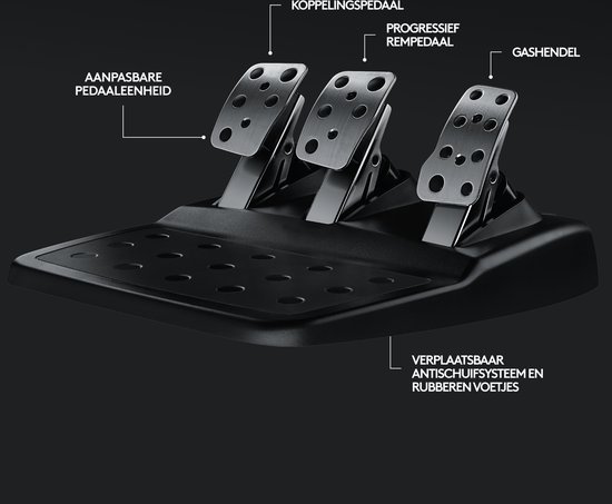 Logitech G29 - Gaming Stuurwiel - Driving Force - Racing + Pedalen - PS4, PS5 & PC