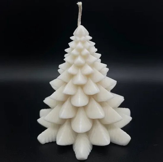 Kerstcollectie - kerstkaars - kerstboom variant 1 groot