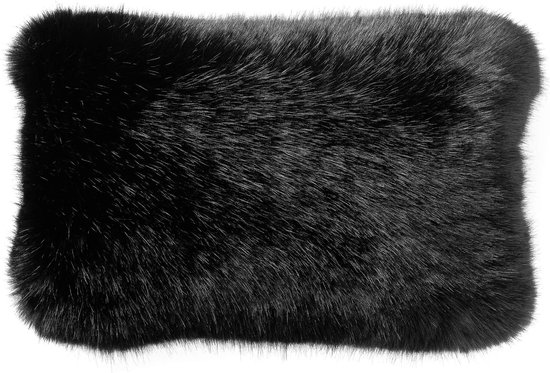 JULIA | Coussin 30x50 cm | Noir | Hoii | Avec coussin intérieur luxueux