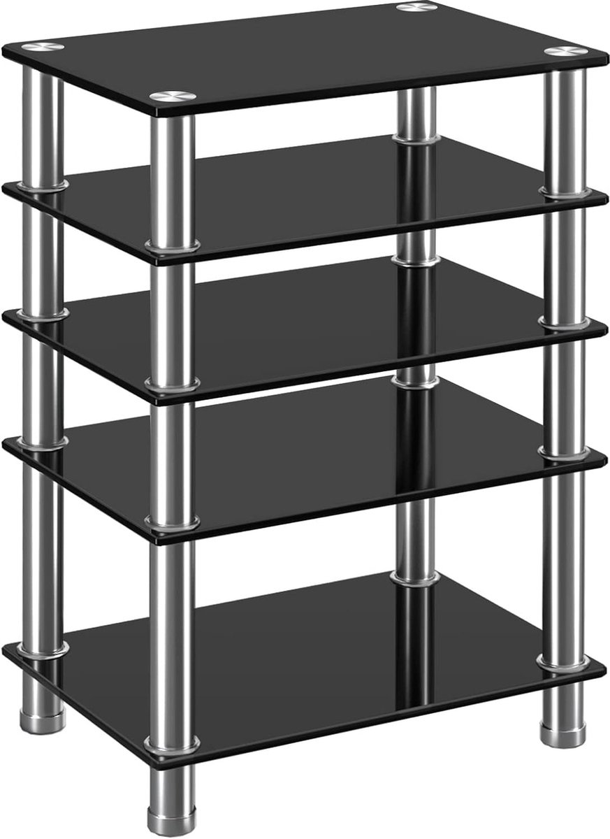 Stagecaptain Heavyrack Opbergrek - Stevig Industrieel Rek Met 5 Planken