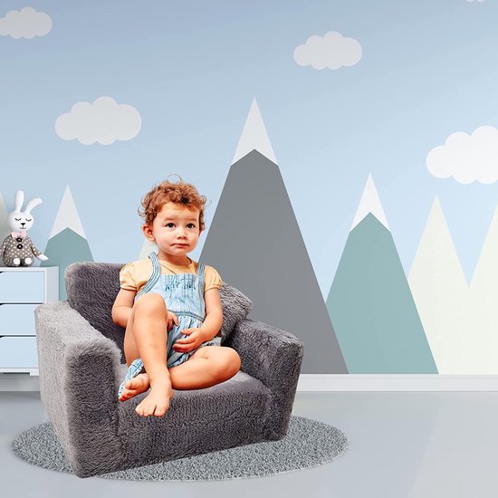 Peuter Ondersteuning Bank, Dierenbank om te leren zitten, Leuke Baby Ondersteuning Zitbank Sofa Stoel Gevuld Met Katoen, Antislip Zachte Peuter Leren Zitten Stoel voor Kinderen Jongens Meisjes