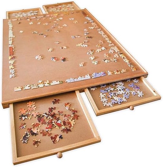 Wooden City Houten Legpuzzel Antique World Map - Houten Puzzels Store