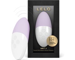 LELO SIRI 3 – Mini Vibrator – Geluidsgeactiveerd – 8 Genotsinstellingen – Calm Lavender