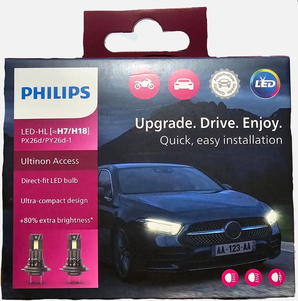 Philips Ultinon - Access - Led H7 - Set - Superior - Autolamp – foto 2