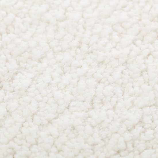 Sealskin Cosima - Tapis de toilette 57x60 cm - 100% Polyester recyclé - Blanc cassé