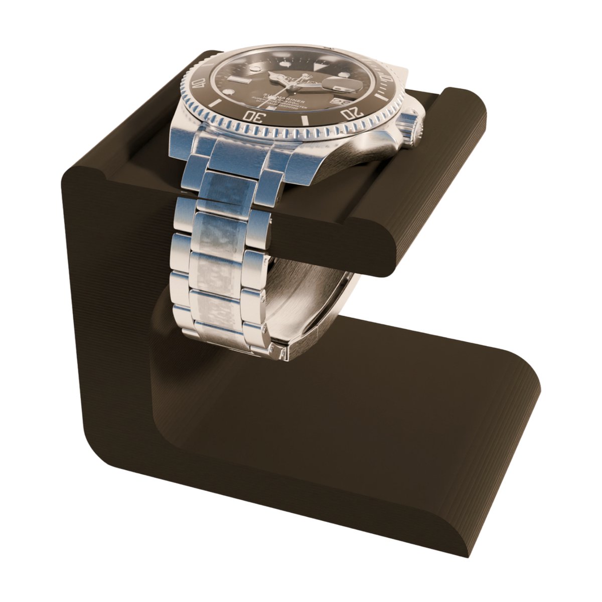 Fiastra Portofino - horloge houder zwart - moderne sieradenhouder - horlogebox - horloge doos - horloge standaard houder - watch stand