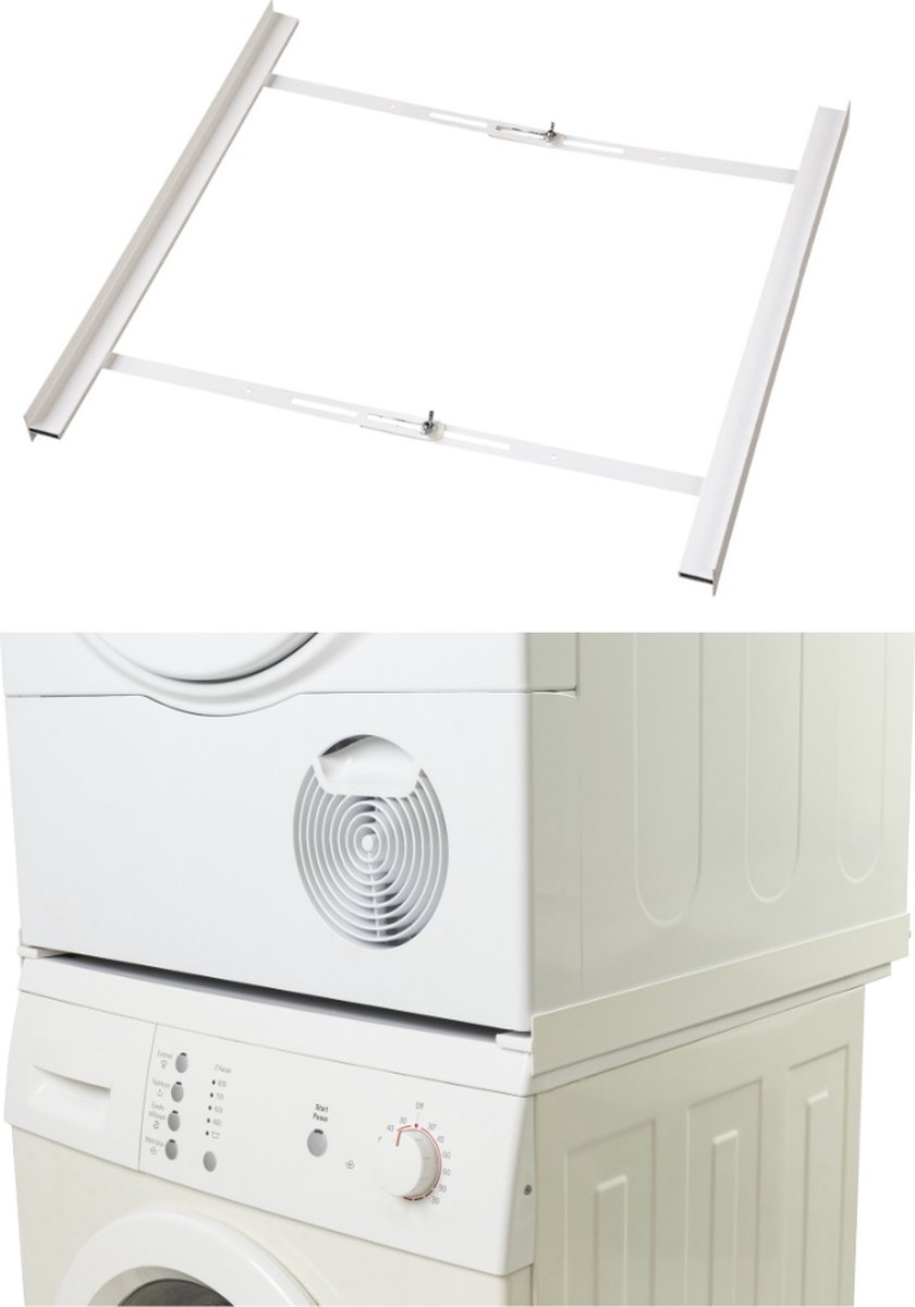 WLA SKB100W - Tussenstuk wasmachine droger - Stapelkit - Stapelkit wasmachine droger - Frame