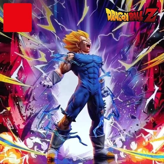 Kijighg Dragon Ball: Super Saiyan Prince Bida Verticale Middelvinger Vegeta Anime Model Pvc Standbeeld 18 Cm Anime Figuur Actiefiguren Anime Karakter Model
