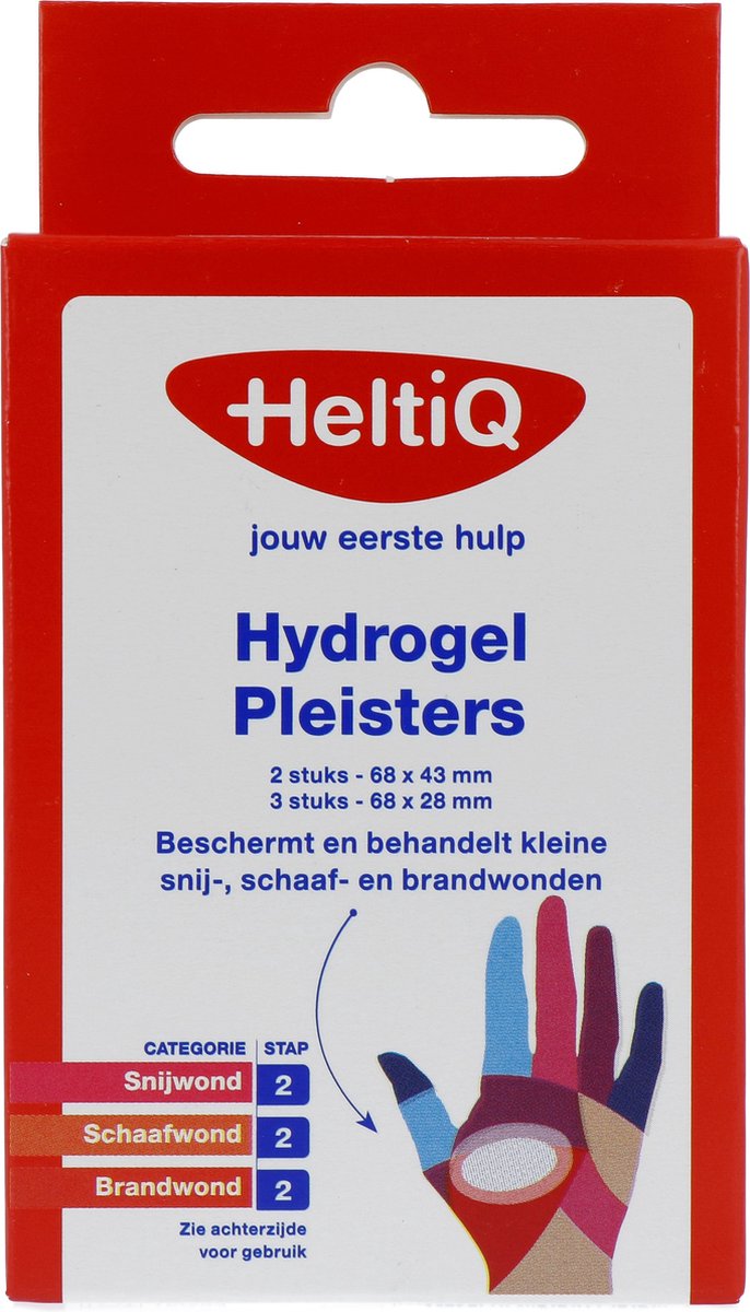 Goedkoopste Heltiq Brandwonden pleister 5 Stuks
