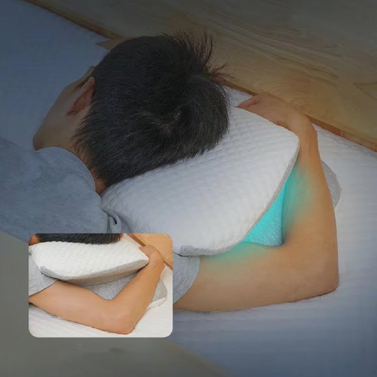 Oreiller papillon orthopédique pour les douleurs au cou et aux épaules | Oreiller ergonomique en mousse à mémoire de forme pour un sommeil confortable