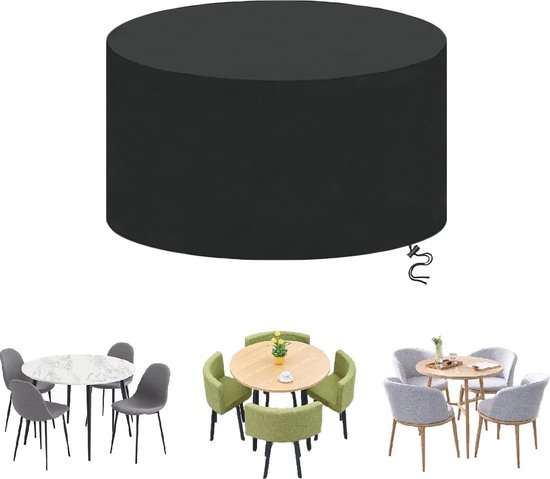 Outdoor ronde tuinmeubelhoes 158 x 70 cm waterdichte terrastafelhoes