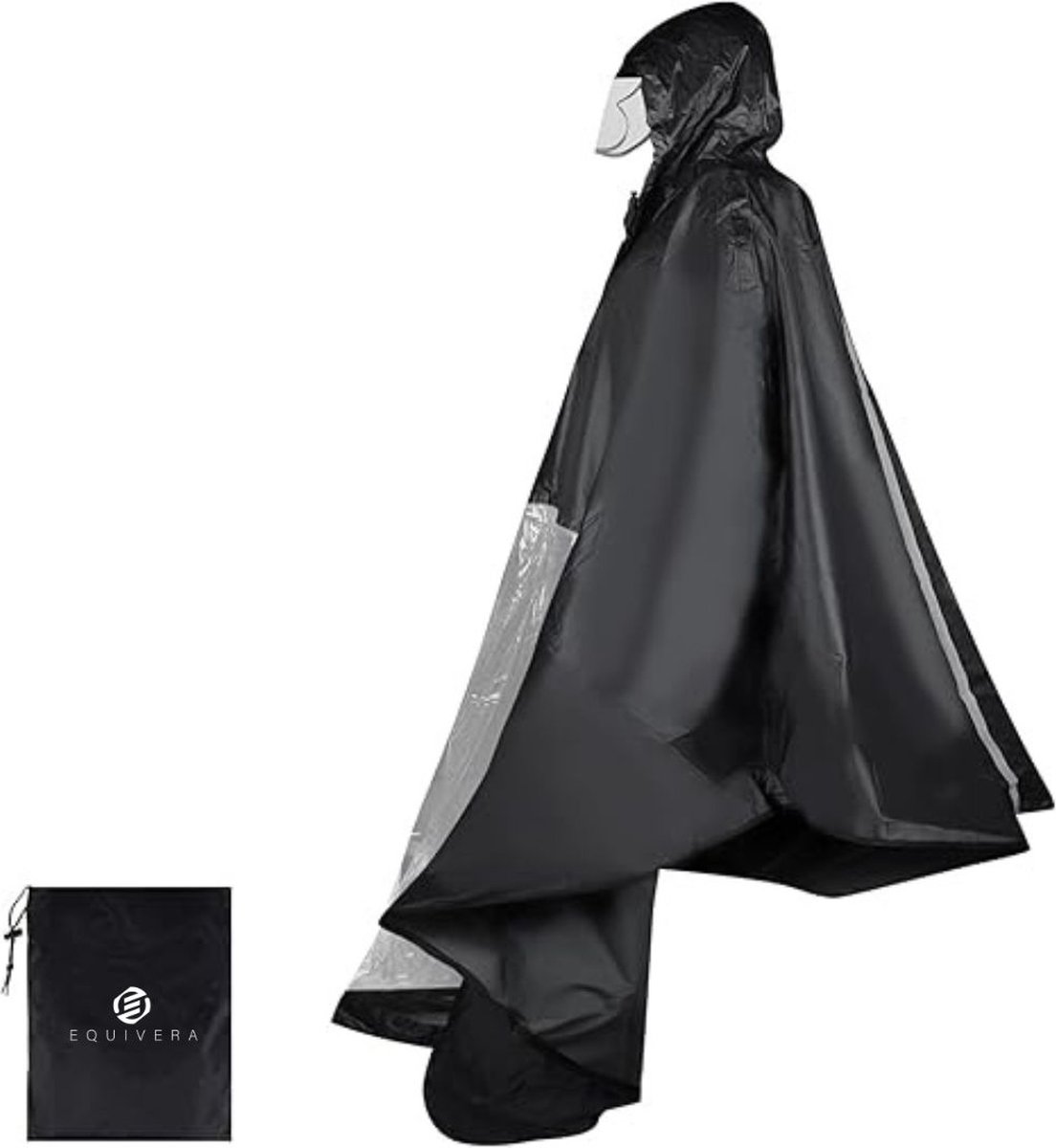 Goedkoopste Equivera Regencape Scootmobiel - Regencape Scootmobiel - Scootmobiel Regencape - Regenponcho Scootmobiel