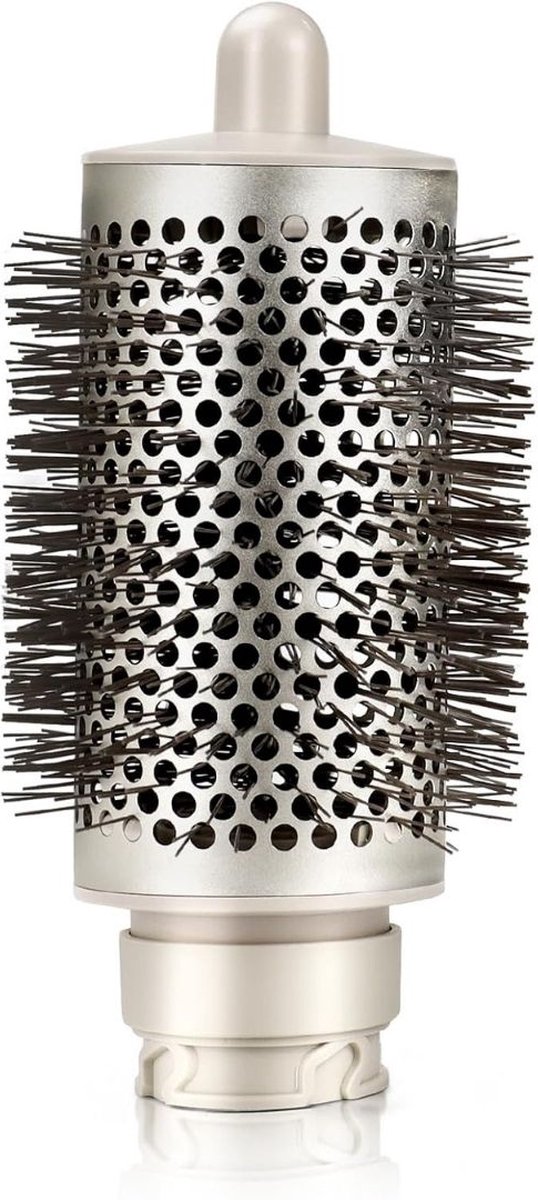 Ronde Volumeborstel Opzetstuk - Multistyler - Haarstyler föhn - Diffuser voor Krullen - Beige