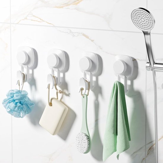 Luxear 6-pack zuignaphaken zonder boren