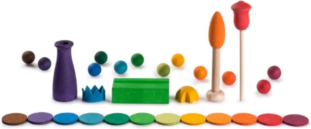 Grapat - Speelset Your Day - Houten speelgoed - 31 onderdelen