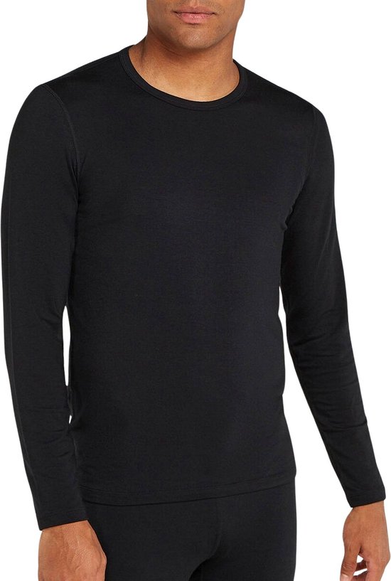 Icebreaker Core Heavyweight LS Crewe Thermoshirt Mannen - Maat L