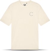 T-shirt Catenaccio blanc cassé - Taille XXL - T-shirt oversize homme - T-shirt football - Coton Heavy - Par FC Kluif