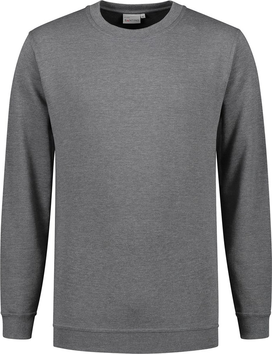 Santino Roland Sweater lange mouwen - Antraciet - XL