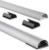 SOTECH 1 X Pasacables Toledo De Aluminio Anodizado Negro 150 X 70 Mm