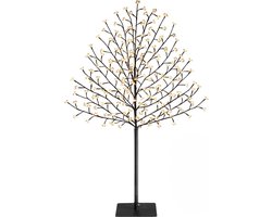 Lexorion Kersenbloesemboom - Kerstverlichting Kersenbloesemboom - 220 cm Kunstboom - 300 LED Lampjes - Voor Binnen & Buiten - Grote Decoratieve Kerstboom met 1 Lichtstand