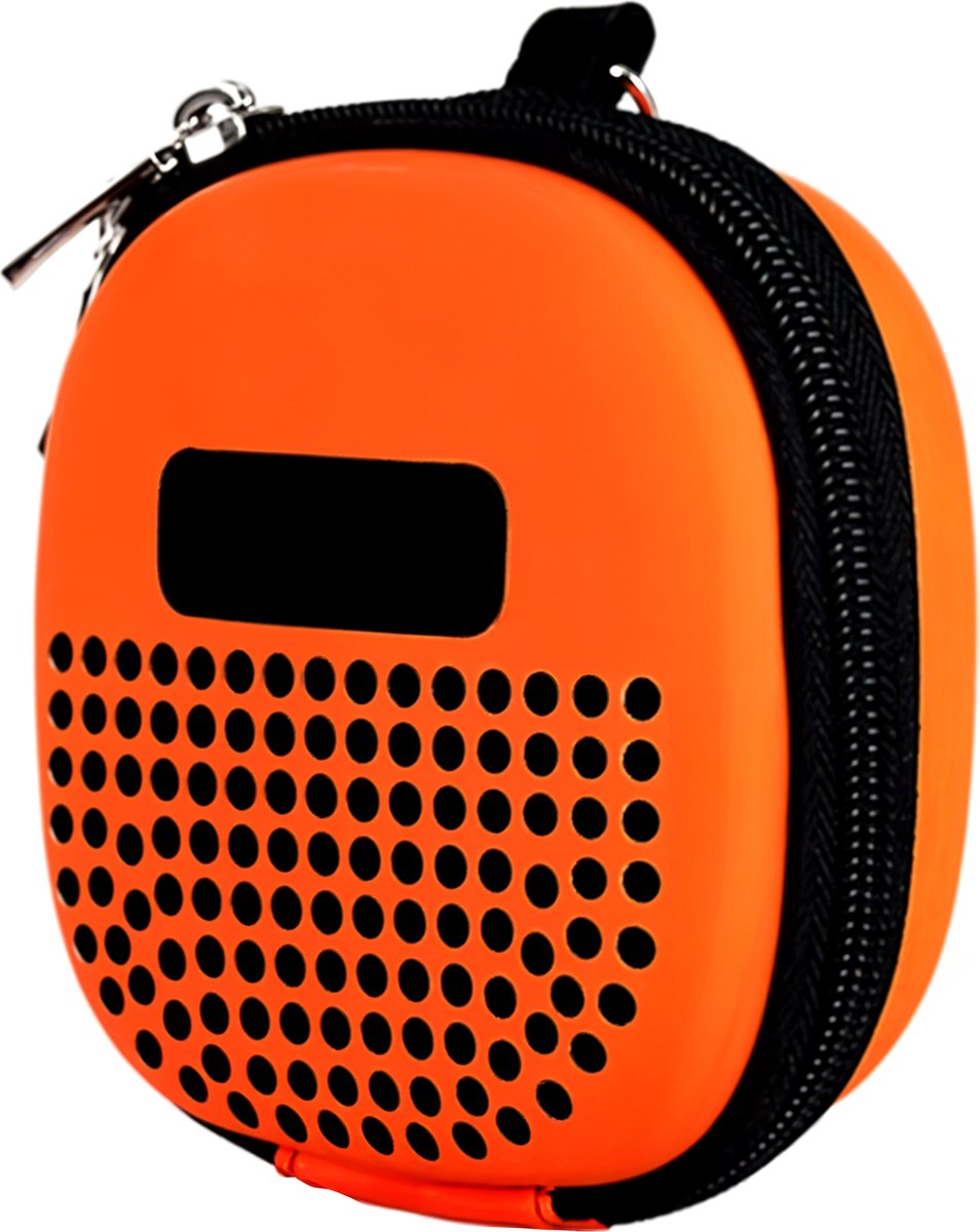Reistas hardcase geschikt voor Bose Soundlink Micro draag tas - Oranje/Zwart