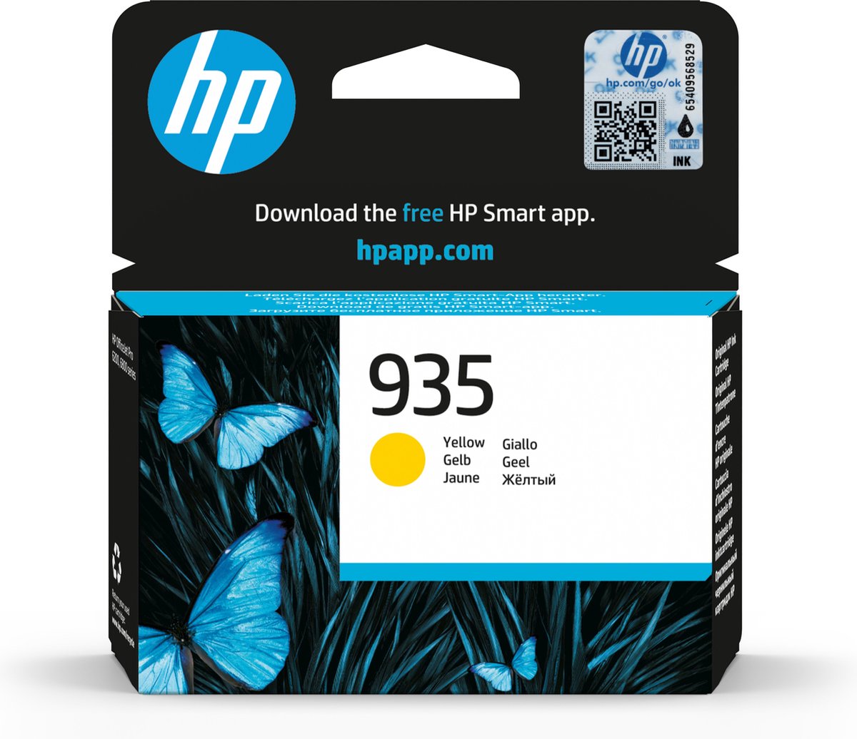 HP 935 - Inktcartridge / Geel (C2P22AE)
